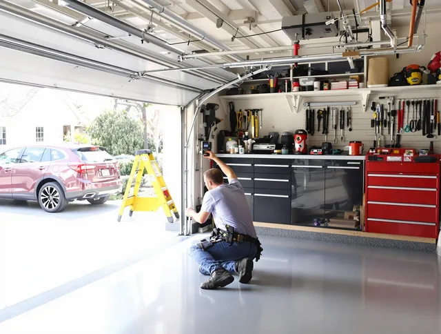 Local garage door repair service by Bedford Heights Garage Door Repair in Bedford Heights