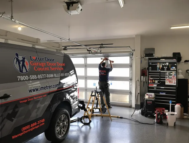 Bedford Heights Garage Door Repair team performing same-day garage door repair in Bedford Heights